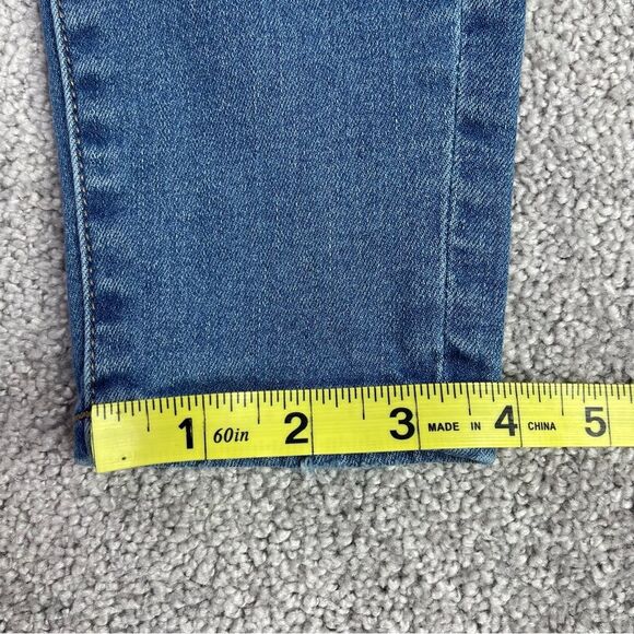 American Eagle Jeans Women’s 4 Short Blue Medium Wash High Rise Jegging Stretch - Picture 12 of 13